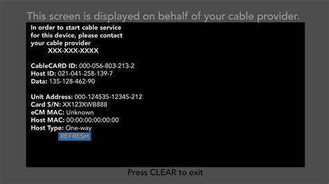 mytv smart card pairing|how to pair cable card.